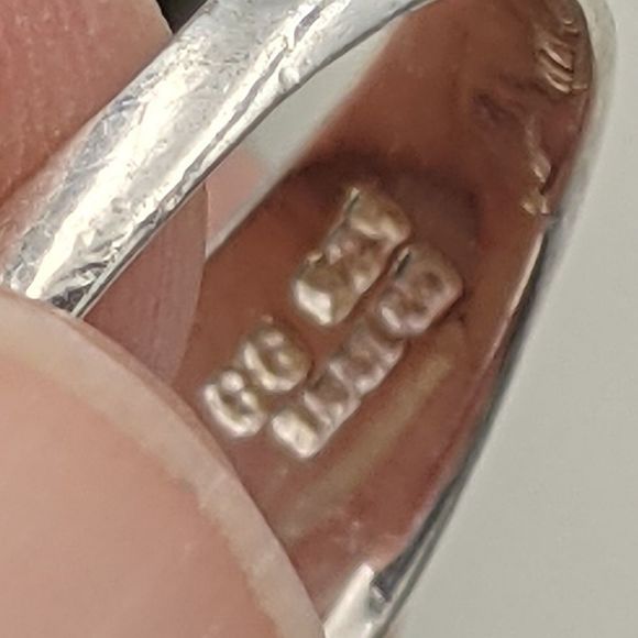 Sterling Silver 925 Fish Christian Ring Sz 5.5 - Picture 3 of 9